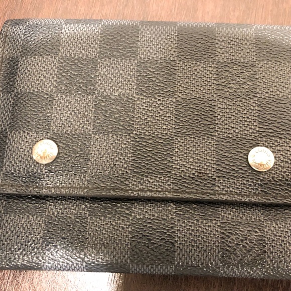Louis Vuitton Handbags - Louis Vuitton Compact Damier Graphite Wallet